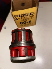 Ridgid 1/4” Die Head Complete for 00-R Drop Head Threader