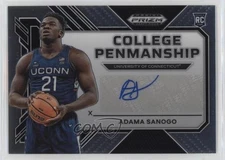 2023-24 Panini Prizm Draft Picks College Penmanship Adama Sanogo Rookie Auto RC