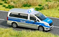 "Busch H0 5597 Modellauto Mercedes-Benz V-Klasse \"Polizei\" Mit Blinkschaltung"