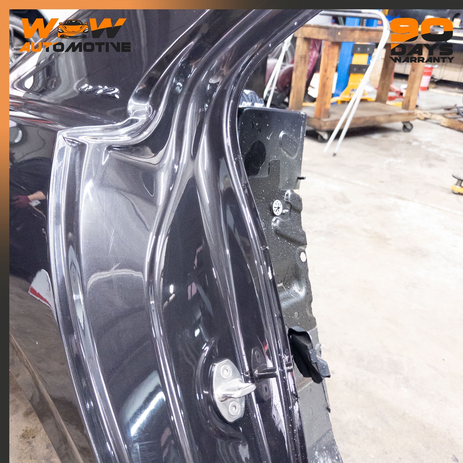 14-19 BENTLEY FLYING SPUR REAR RIGHT QUARTER PANEL BODY STRUCTURAL METAL CUT OEM