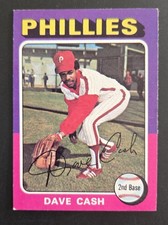 1975 Topps - Dave Cash - #22 - Phillies - Second Base