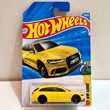 Hot Wheels 2026 '17 Audi RS 6 Avant Wagon HW Euro Yellow Combined Postage