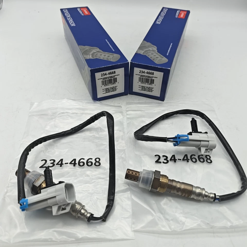 Denso 2X 234-4668 Oxygen O2 Sensor For 2003-15 Buick Cadillac Chevrolet Pontiac Foto 2 de 4
