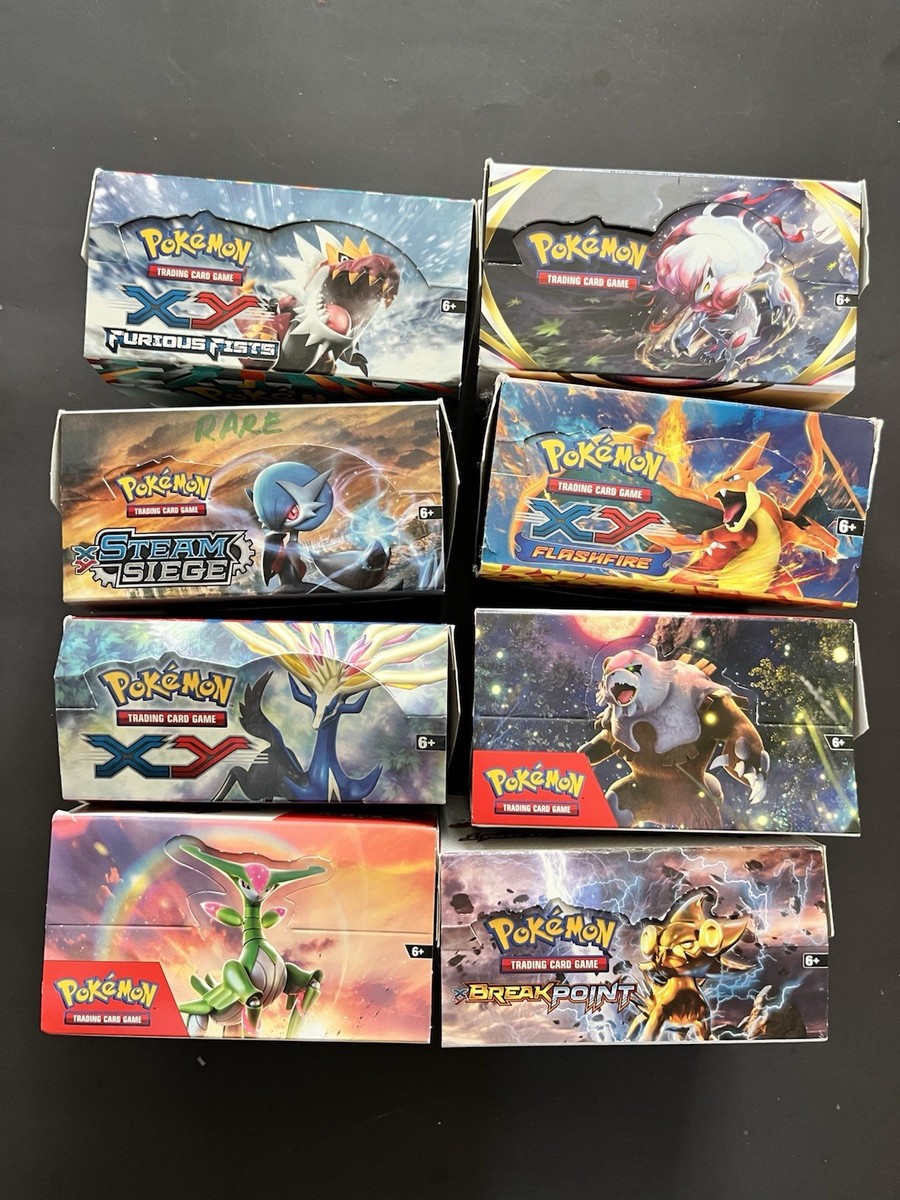 8 POKEMON BOXES 500 -575 COMMON NONHOLO CARDS-Furious  Fists+Flashfire+Breakpoint | eBay