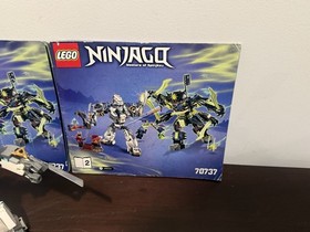 LEGO NINJAGO 70737 Titan Mech Battle Retired Rare 2015 Incomplete