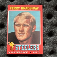Terry Bradshaw Rookie Card #156 Vintage - Excellent Condition 