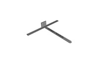 Supporto Aereo Quarto d'Onda per FlexTrak Board SMA Antenna Base Stampata 3D