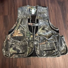 Game Winner Duck Hunting Vest Men's XL/2Xl Camouflage Snap Pockets Outdoors 