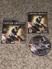 Captain America Super Soldier - (Sony PlayStation 3, PS3) - CIB