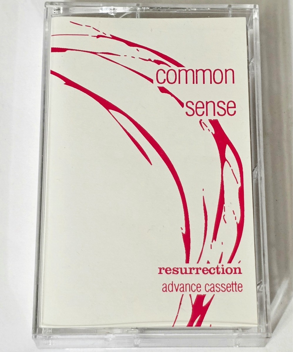 COMMON SENSE RESURRECTION 1994 ADVANCE PROMO CASSETTE TAPE RAP