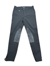 Ralph Lauren Riding Breeches Pants Women 6 Navy Blue Knee Patch Equestrian