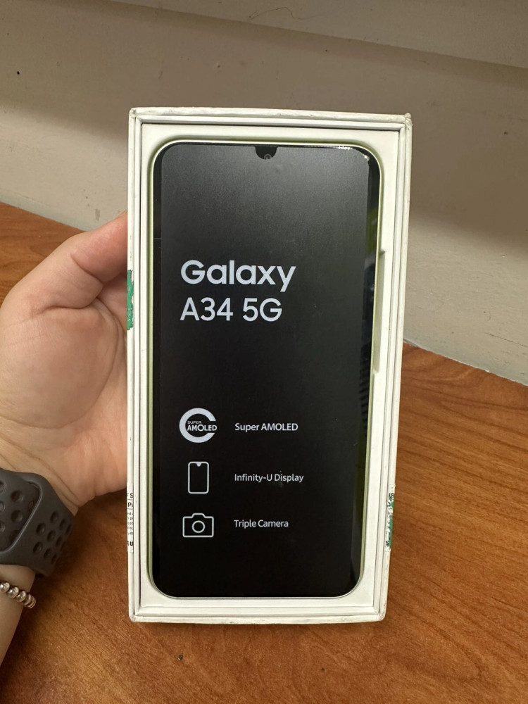 Samsung Galaxy A34 5G A346B/DS A346E/DS 128GB 6.6