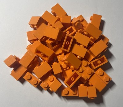 Lego 3004 Moc Builder Set 50x Orange