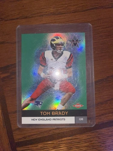 Tom Brady Rookie Card Limited Quantity 638/762