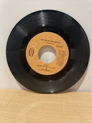 S.O.U.L. & Larry Hancock - Playhouse Square / On Top Of The World 1973 7  Vinyl