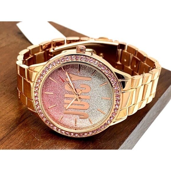 Juicy By Juicy Couture Women's Watch JC/5004 Quartz Rose Gold Tone