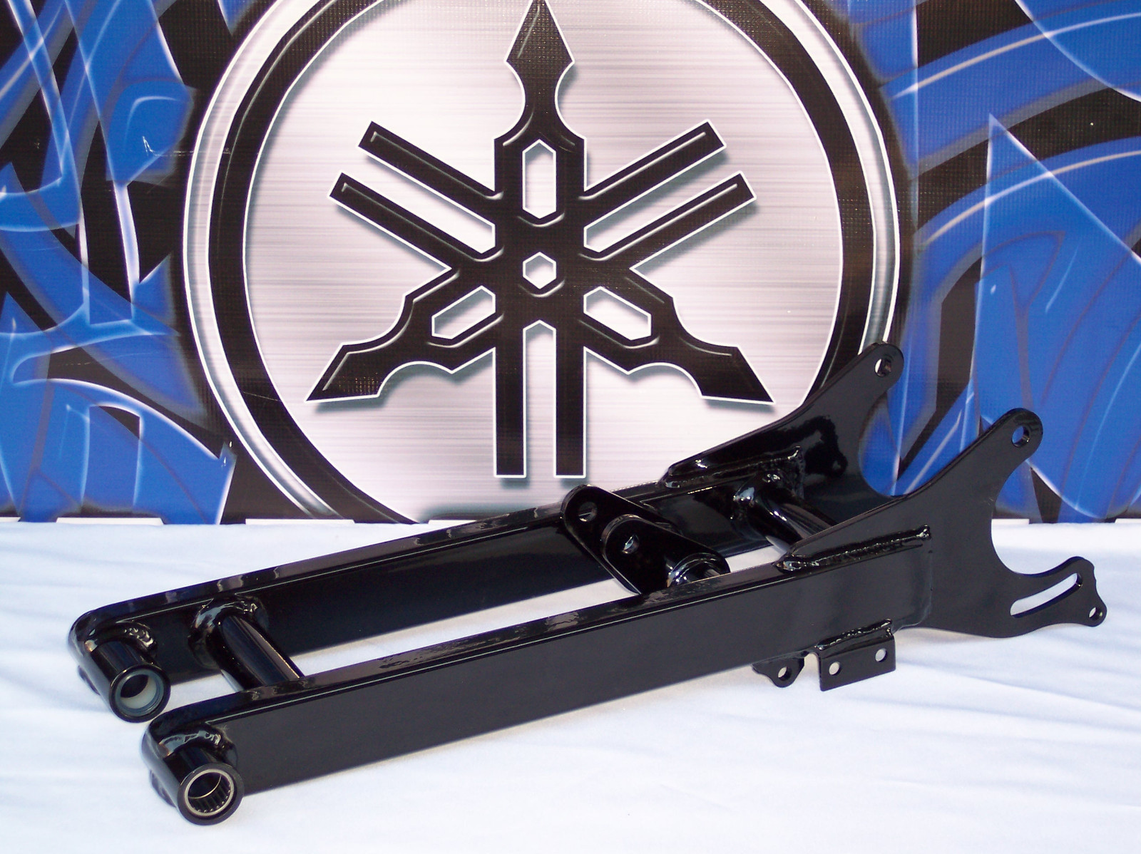 +12 Gloss Black Extended Yamaha BLASTER Swing arm Plus Longer Extension