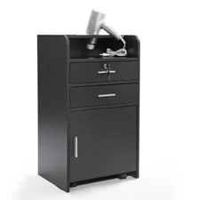 RESHABLE 3-layer Salon Trolley Station Beauty Barber Spa Storage Cart w/ Drawer