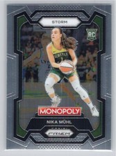 2024 Panini Prizm Monopoly WNBA #4 Nika Muhl Seattle Storm RC