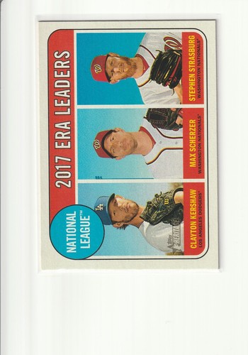 Topps Heritage Baseball 2018 - ¡Elige tus tarjetas completa tu conjunto! - Imagen 3 de 33