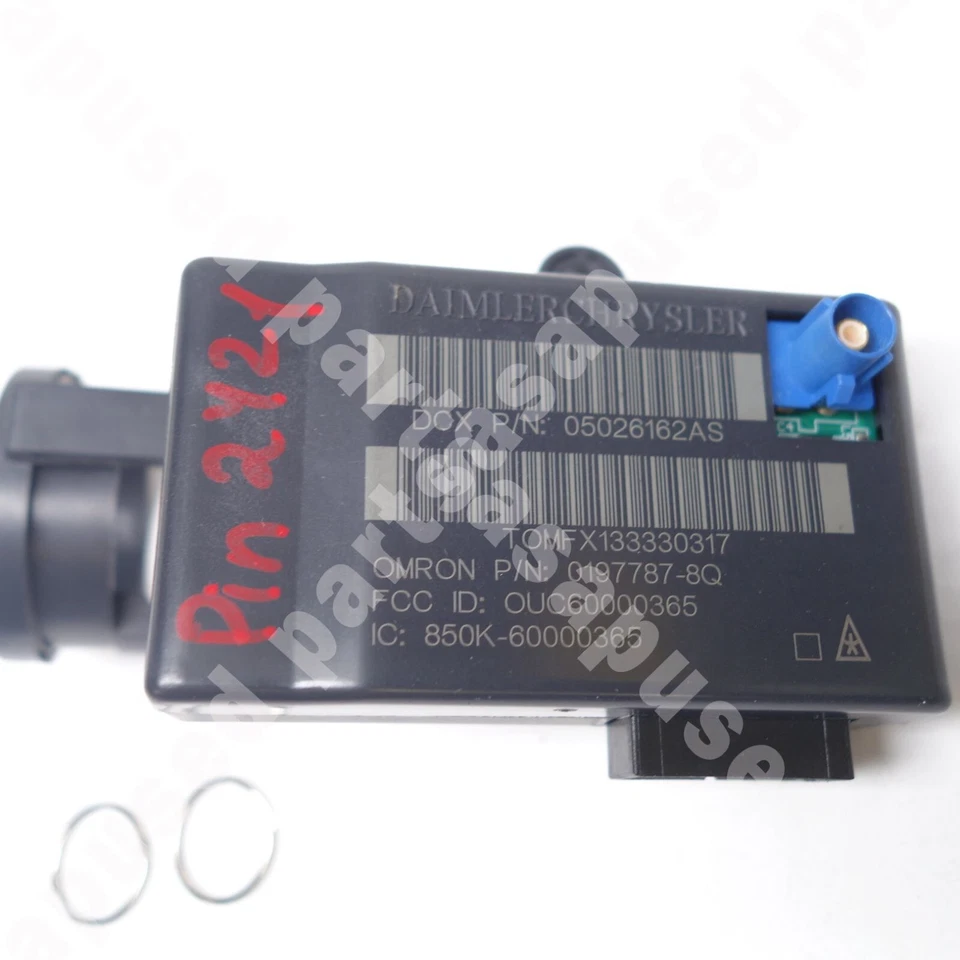 📮 INMOVILIZADOR PLUG & PLAY PROGRAMADO VIN CHRYSLER 200 DODGE AVENGER 05026162AS Foto 4 de 4