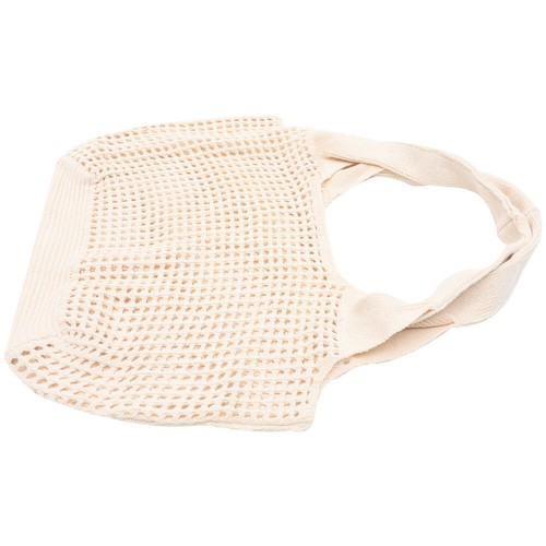 Women Shoulder Bag Crochet Mesh Bag Summer Beach Handbag Portable Mesh Tote Bag - Picture 7 of 12