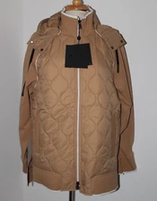 NWT Moose Knuckles Nevins Removable Hooded Poncho Quilted Jacket Coat M