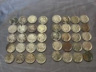 Complete Roll of 40 1937 P Philadelphia Buffalo Nickels- Full Roll Solid Date