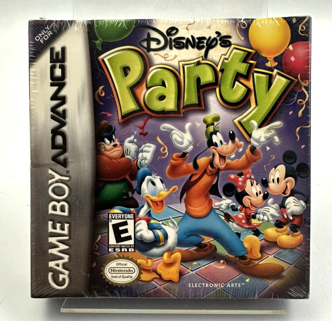 GBA Disney’s Party, New Factory Sealed - **Flaw**