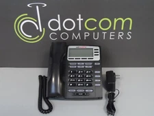 Allworx IP9204G 9204G Voip Black Display Phone 6X 10X 24X & AC Adapter IP IP9204