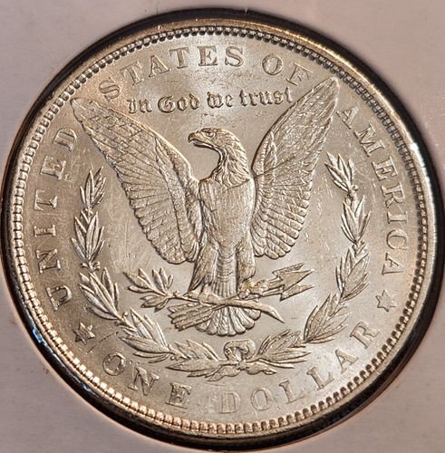 Dólar de plata Morgan 1889 - Sin circular - Bonita moneda - Morg89 - Imagen 2 de 4