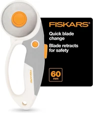 Fiskars Loop Rotary Cutter Titanium Quick Blade Change 60 mm