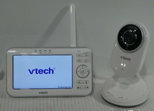 vtech baby monitor screen not working