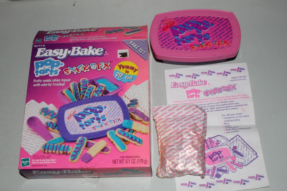 1999 Easy Bake Oven Pop Tarts Snack Sticks Hasbro Set | eBay