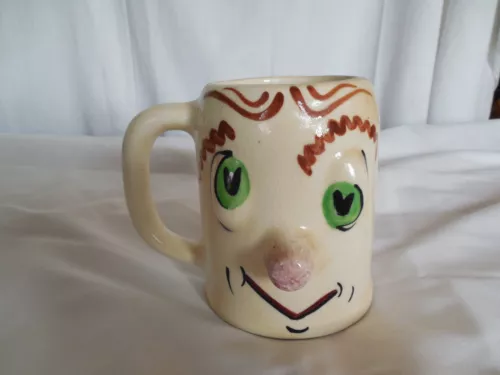 Vintage PICKLED PETE  "Muggsy" Heavy Mug by Pfaltzgraff Pottery Co. By Jessop
