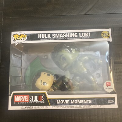 Funko Pop! Movie Moment: Marvel Studios - Hulk Smashing Loki #362 Vinyl...
