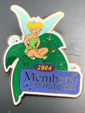 Disney Energizer Disneyland 50th TINKER BELL Happiest Celebration On Earth Pin
