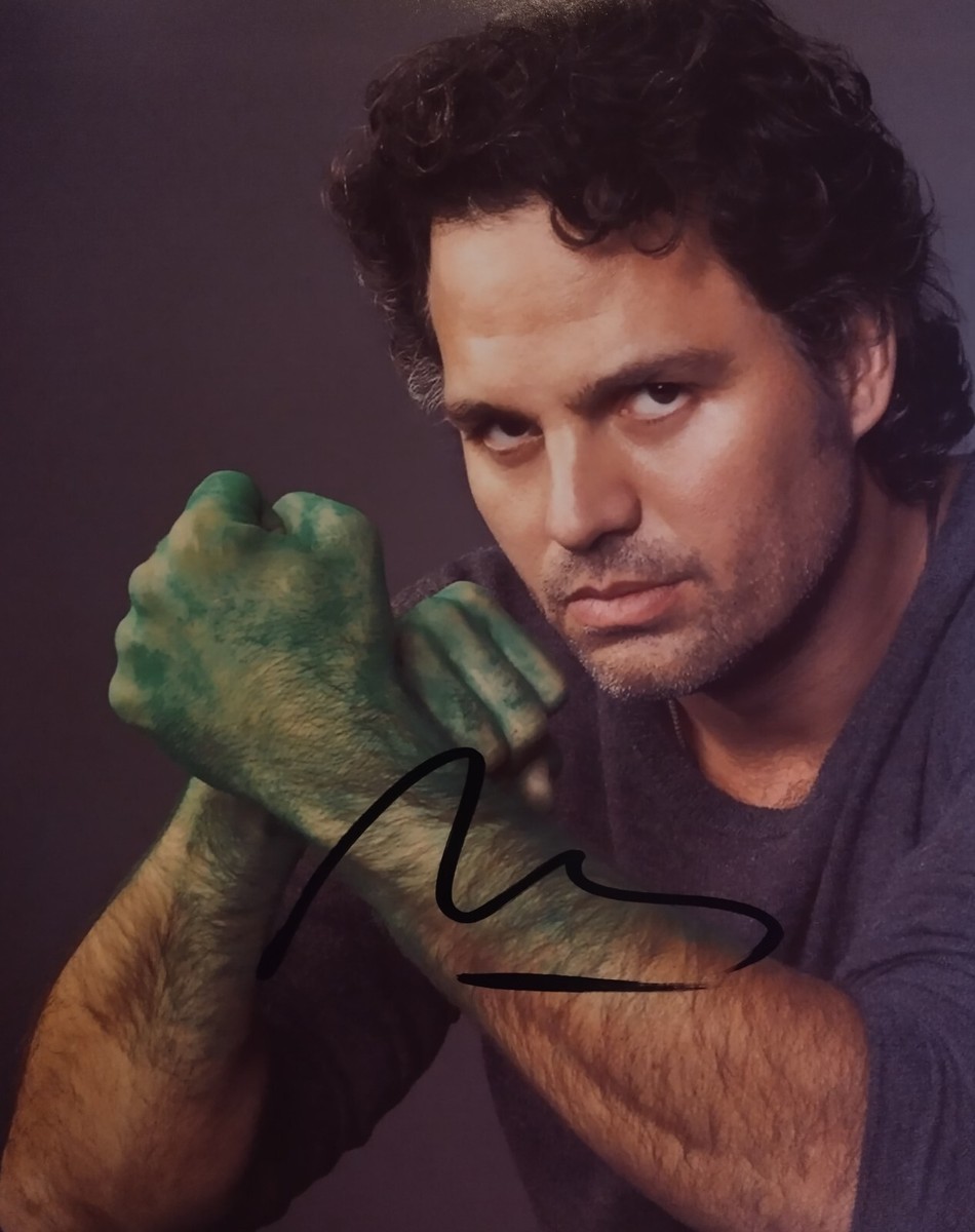 Mark Ruffalo 直筆サイン入り写真 COA付 Mark ruffalo - hulk - signed 8x10 | eBay