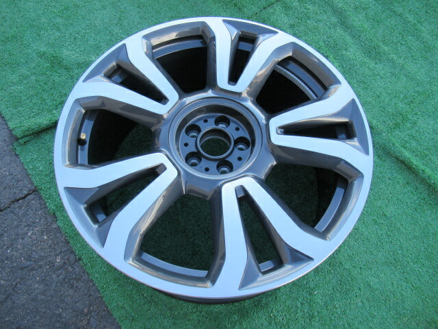 (1) ROLLS ROYCE CULLINAN OEM FACTORY 22" REAR WHEEL RIM 6884707 POLISHED/GREY
