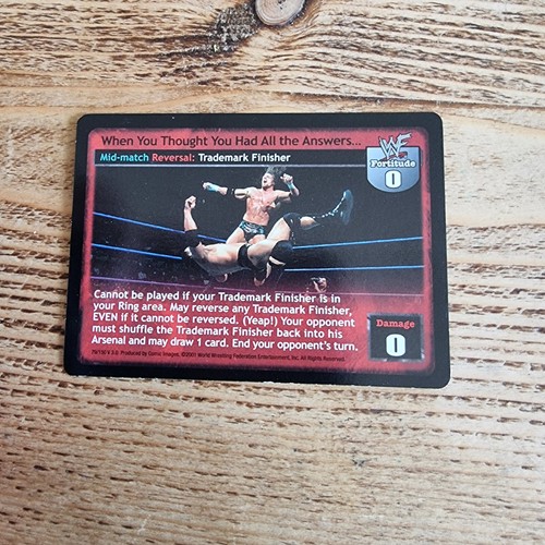 Backlash: WWF/WWE Raw Deal CCG Wrestling Card Game Singles - Various - Picture 78 of 109