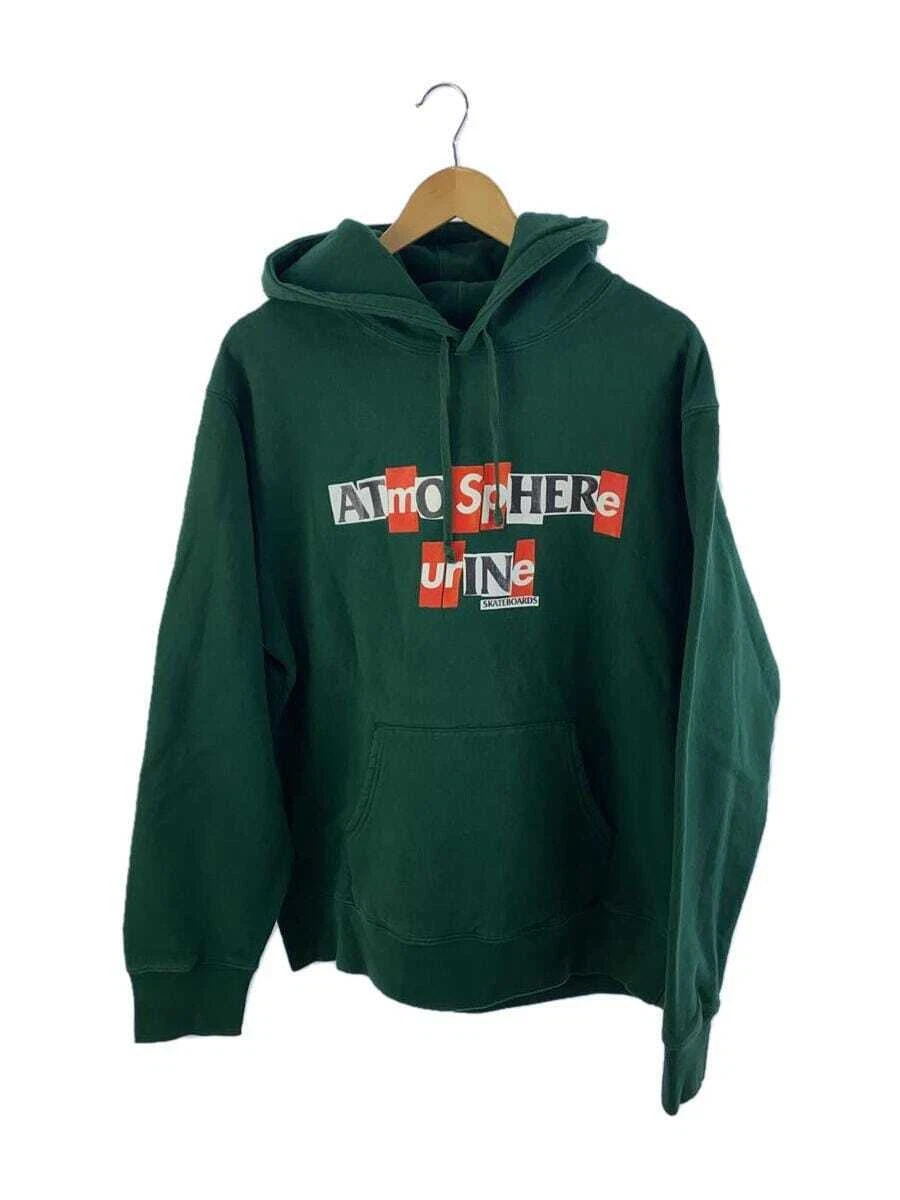 Sweat à capuche Supreme ANTIHERO manches longues coton vert M Occasion