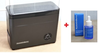HumminGuru PROMO-PACK Ultraschall Plattenwaschmaschine HG-01 inkl. Fluid