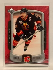 #13 Jarome Iginla Calgary Flames 2005-06 Upper Deck Rookie Update Hockey Card