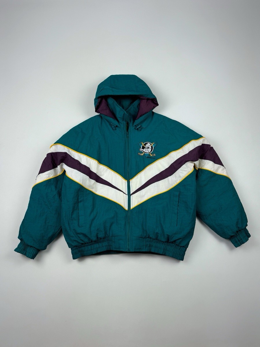 90s Vintage Fans Gear NHL Anaheim Mighty Ducks Jacket | eBay