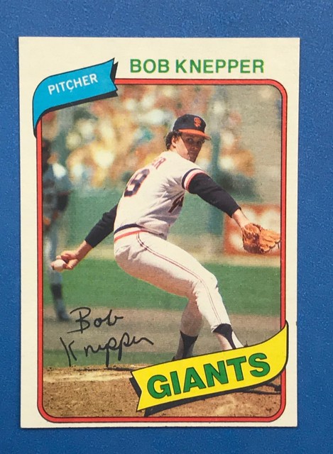 1980 Topps Bob Knepper 111 Baseball Card EBay