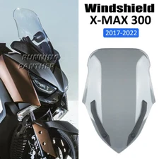Motorcycle Front Windscreen Windshield For Yamaha X-MAX 300 XMAX 300 2017-2022