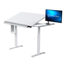 PowerLift® Smart Drafting Table with Electric Height & Tilt Adjustments