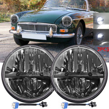 Pair 7" Upgrade LED Headlamp Hi/Lo Headlight DOT approved Fit for CLASSIC CARS
