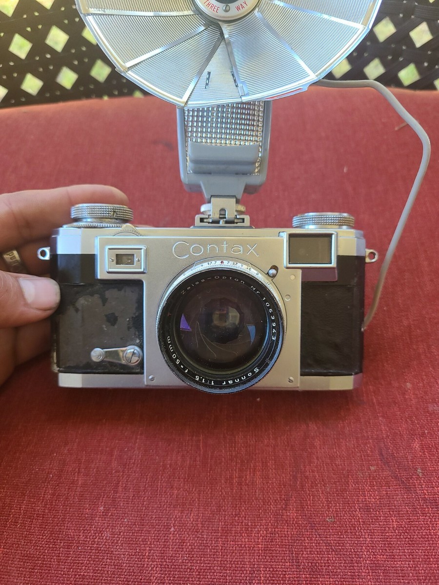 【良品】Contax IIa Zeiss-Opton Sonnar 50mm Contax IIa — Broken Camera . Club