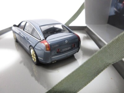 1:43 NOREV Citroen C6 dealer special order miniature car blue grey